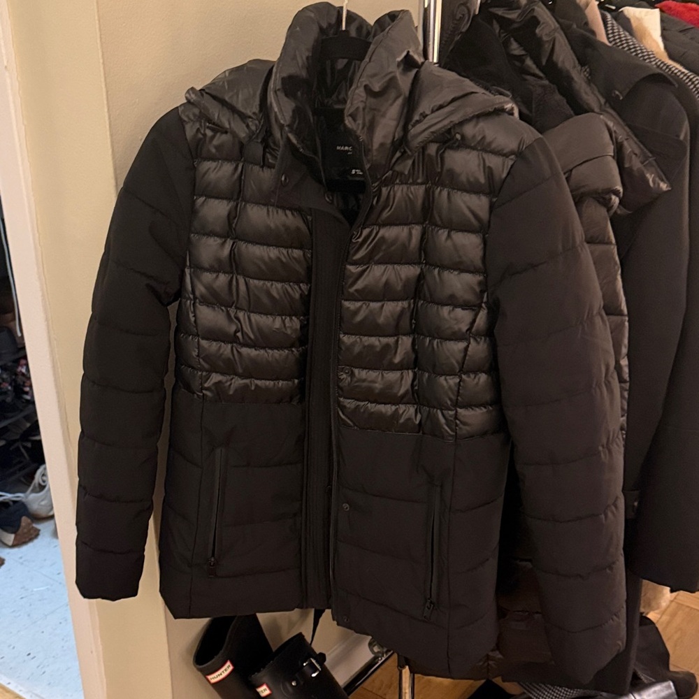 Marc New York Black Puffer Coat